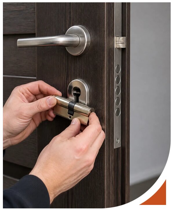 Замена личинки входной двери в Ленинске-Кузнецком профессионально